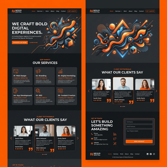 Digital Agency Website